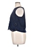 Maison Jules 100% Polyester Blue Sleeveless Blouse Size XL - photo 5