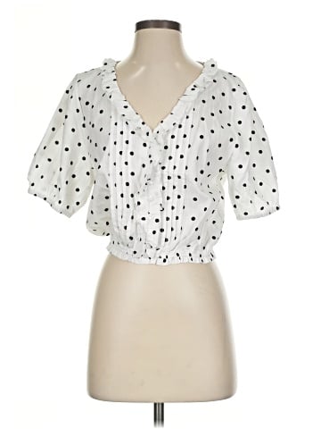 Dizzy Lizzy Short Sleeve Blouse (view 1)