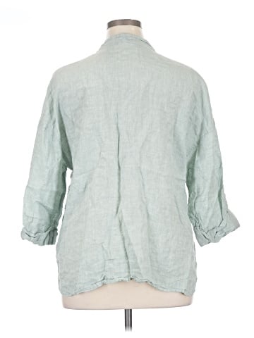 Purejill 3/4 Sleeve Button-Down Shirt (view 2)