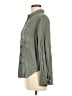 Universal Thread 100% Lyocell Solid Green Long Sleeve Button-Down Shirt Size M - photo 5