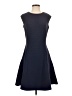 Halogen Solid Blue Casual Dress Size S - photo 1