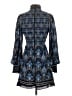 Alice + Olivia 100% Polyester Paisley Blue Cocktail Dress Size 4 - photo 2