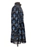 Alice + Olivia 100% Polyester Paisley Blue Cocktail Dress Size 4 - photo 4