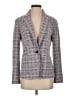 Ann Taylor LOFT Outlet Houndstooth Gray Blazer Size 2 - photo 1