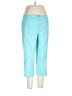 Weekends by Chico's Blue Casual Pants Size Med (1.5) - photo 1