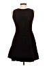 Lush 100% Polyester Black Cocktail Dress Size S - photo 2