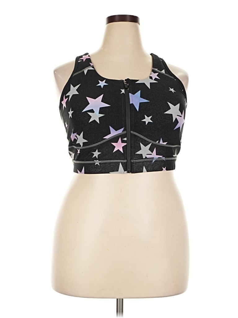 Pre-owned Torrid Tank Top Black Halter Neckline Tops