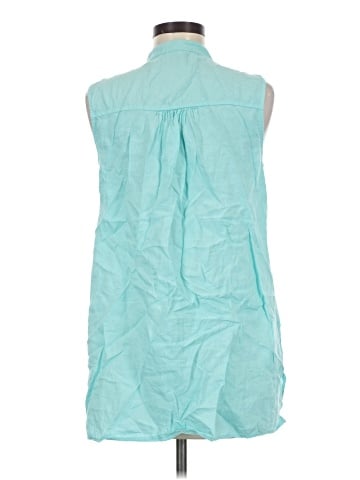 Eileen Fisher Sleeveless Button-Down Shirt (view 2)