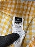 Shein Checkered-gingham Yellow Casual Pants Size 0X - photo 7