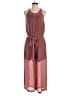 Listicle 100% Polyester Hearts Burgundy Pink Jumpsuit Size S - photo 1