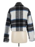 Hurley 100% Polyester Plaid Gray Jacket Size M - photo 2