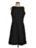 Willi Smith Polka Dots Black Casual Dress Size 12 - photo 1