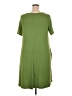 Unbranded Solid Green Casual Dress Size 3X - photo 2