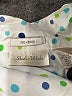 Studio Works Polka Dots White Short Sleeve Button-Down Shirt Size L - photo 7