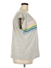 Torrid Stripes Gray Short Sleeve T-Shirt Size 3X Plus (3) - photo 4