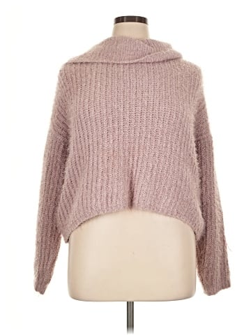 Hippie Rose Turtleneck Sweater (view 1)