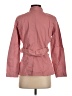 Ann Taylor LOFT 100% Cotton Pink Jacket Size S (petite) - photo 2