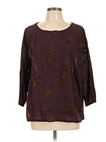Purejill 3/4 Sleeve Blouse (view 1)