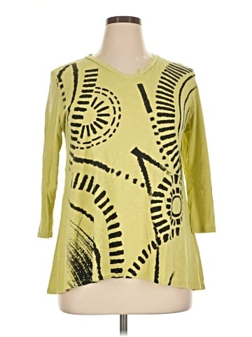 Jess & Jane 3/4 Sleeve T-Shirt (view 1)