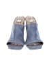 Steve Madden 100% Leather Blue Sandals Size 8 - photo 2