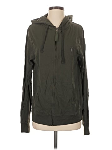 ALLSAINTS Zip Up Hoodie (view 1)