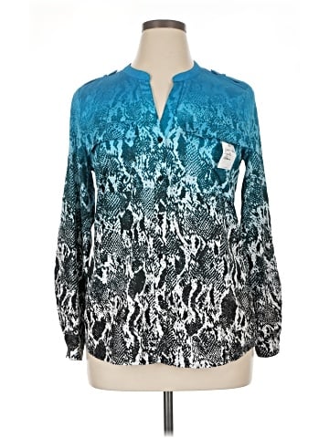 Calvin Klein Long Sleeve Blouse (view 1)