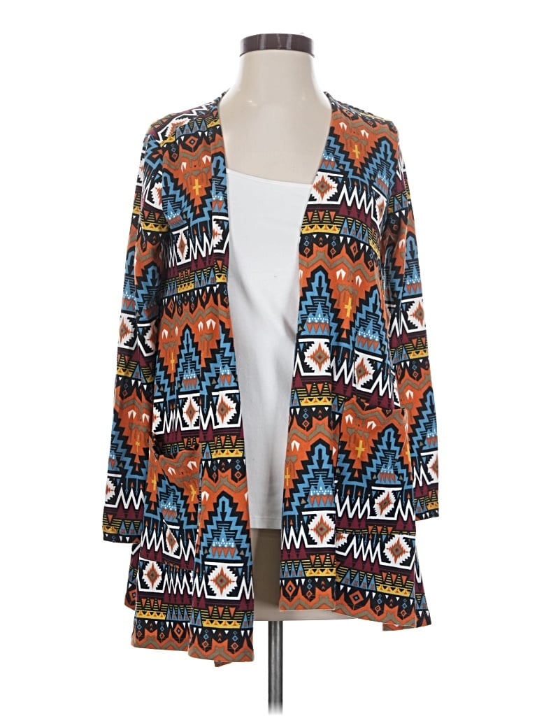 Lularoe Cardigan Sweater In Orange