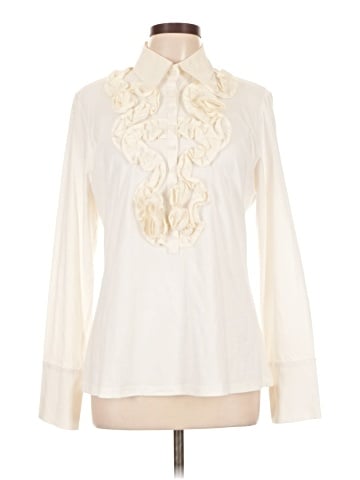 Newport News Long Sleeve Blouse (view 1)