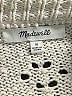 Madewell 100% Cotton Hearts Ivory Floral Pointelle Pullover Sweater Size M - photo 7