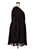 Torrid Plaid Red Burgundy Casual Dress Size 3X Plus (3) - photo 4