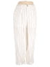 Dizzy Lizzy 100% Cotton Stripes Ivory Casual Pants Size XL - photo 1