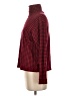 St. John's Bay 100% Cotton Checkered-gingham Red Turtleneck Sweater Size S (petite) - photo 5
