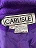 Carlisle 100% Acetate Purple Blazer Size 10 - photo 3
