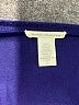 White + Warren 100% Wool Purple Kimono Size S - photo 7