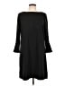Gap Solid Black Casual Dress Size L - photo 1