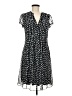 JBS 100% Polyester Polka Dots Black Casual Dress Size 6 - photo 1