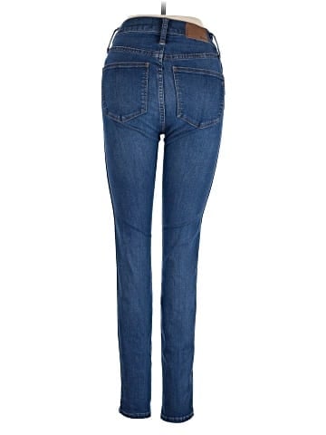 Madewell 9" Mid-Rise Skinny Jeans in Patty Wash (view 2)