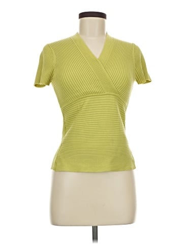 August Silk Short Sleeve Top (view 1)