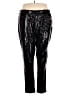 Roaman's Metallic Black Casual Pants Size 30 - 32 - photo 1