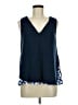 Deletta Blue Sleeveless Top Size M - photo 1