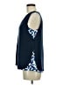 Deletta Blue Sleeveless Top Size M - photo 5