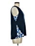 Deletta Blue Sleeveless Top Size M - photo 4