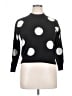 T Tahari Polka Dots Black Pullover Sweater Size XS - photo 1