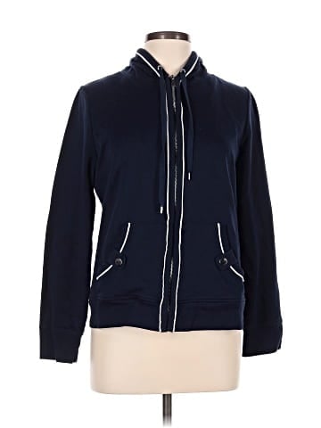 AK Anne Klein Zip Up Hoodie (view 1)