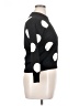 T Tahari Polka Dots Black Pullover Sweater Size XS - photo 4