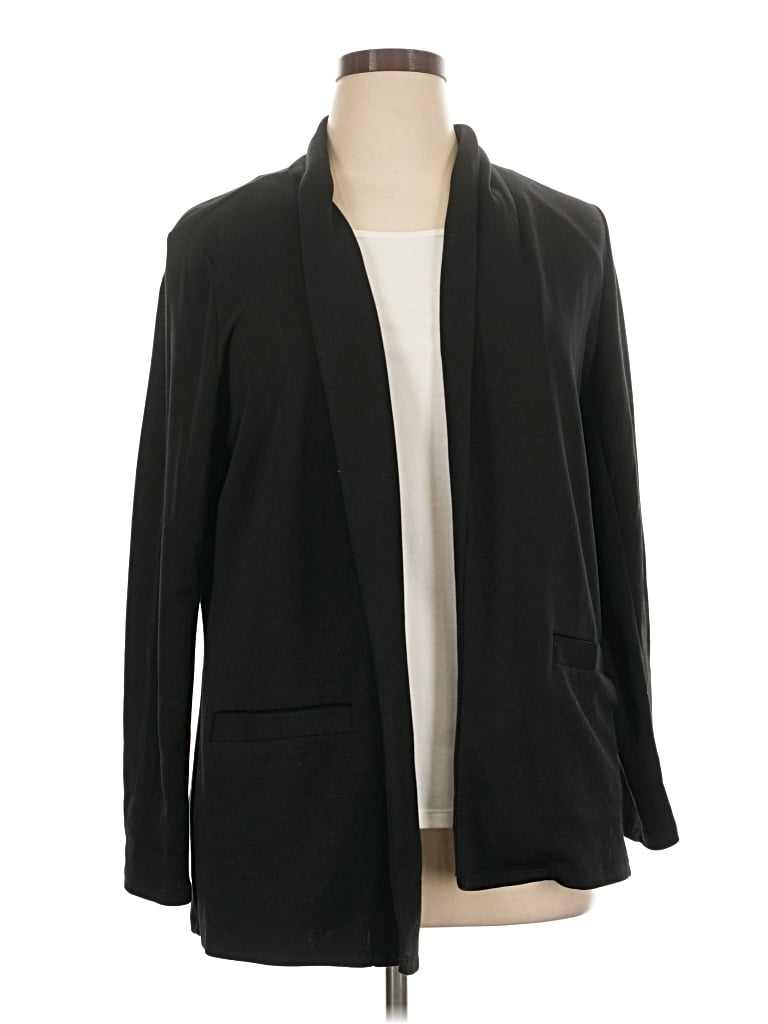 Pre-owned Iman Blazer Jacket In Black