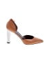 MARNI Color Block Brown Orange Pumps Size EU (IT) 38 1/2 / US 8 1/2 - photo 1
