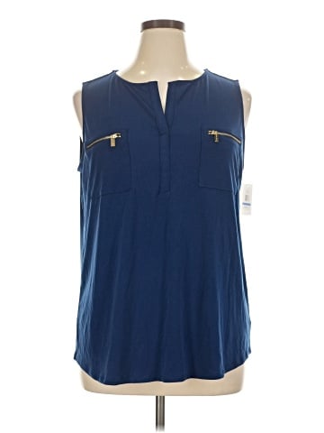 Ellen Tracy Sleeveless Blouse (view 1)