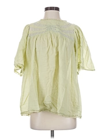 Free People Short Sleeve Blouse (view 1)