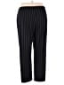 Susan Graver Stripes Black Casual Pants Size 2X - photo 2